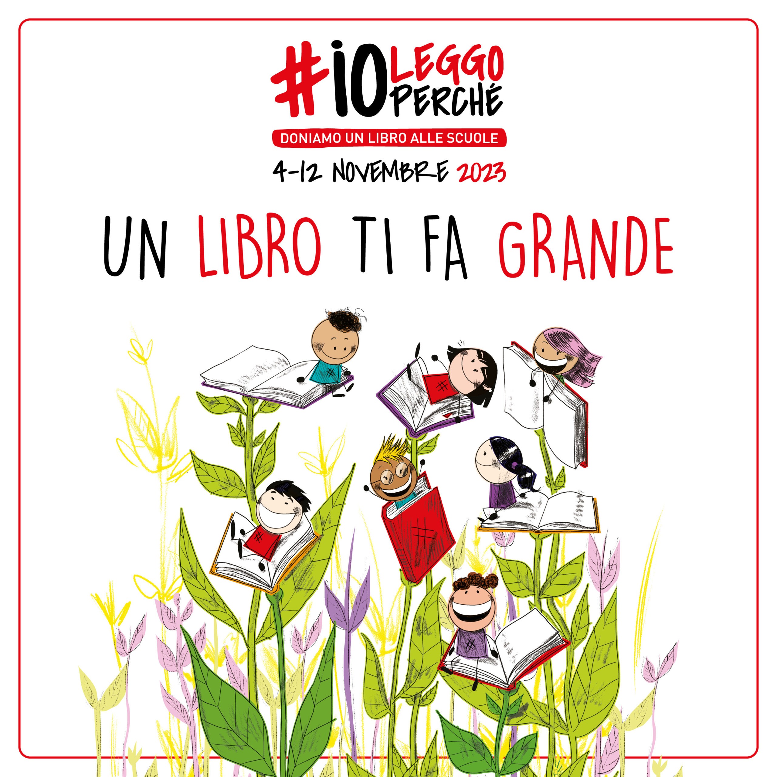 Circolare n. 41: #IOLEGGOPERCHÉ. Doniamo un libro alle scuole.